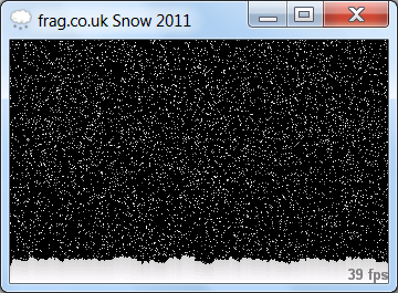 frag.co.uk Snow 2011 screenshot